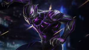Black Panther, Superheroes, Artwork, Artstation, 4K wallpaper