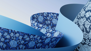 Abstract background, Surface Pro 9, Blue abstract, 4K wallpaper