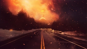 Road, Artist, Artwork, Digital Art, Deviantart, 4K wallpaper