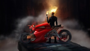Ghost Rider, Superheroes, Artwork, Digital Art, Artstation, 4K wallpaper