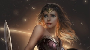 Wonder Woman, Superheroes, Artwork, Digital Art, Artstation, 4K wallpaper