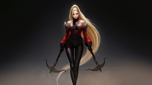 Fantasy Girls, Warrior, Artist, Artwork, Digital Art, Artstation, 4K wallpaper