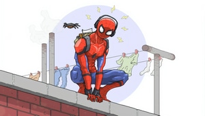 Spiderman, Superheroes, Artist, Artwork, Digital Art, Dribbble, 4K wallpaper