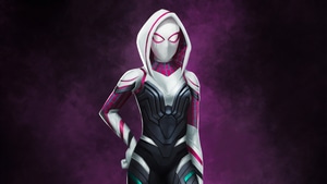 Gwen Stacy, Artwork, Digital Art, Superheroes, Artstation, 4K wallpaper
