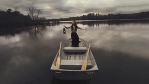 Girls, Model, Photography, Boat, 4K wallpaper