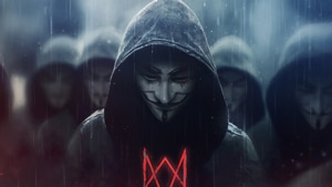 Anonymus, Music, Alan Walker, Mask, Hoodie, 4K wallpaper