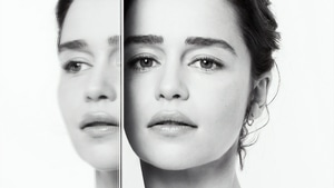Emilia Clarke, Celebrities, Girls, Photoshoot, Monochrome, Black And White, 4K wallpaper