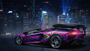 Lamborghini Aventador, Lamborghini, Cars, Artist, Artwork, Digital Art, Artstation, 4K wallpaper