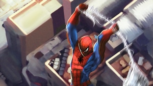 Spiderman, Venom, Superheroes, Artstation, 4K wallpaper