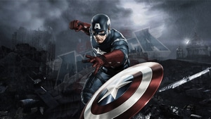 Captain America, Superheroes, Artwork, Digital Art, 4K wallpaper