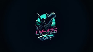 Alien, Logo, Artist, Artwork, Digital Art, 4K wallpaper