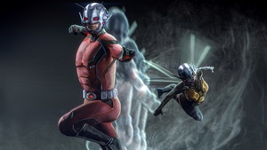 Ant Man, Wasp, Superheroes, Marvel, Artstation, 4K wallpaper