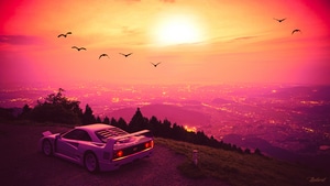Ferrari F40, Gran Turismo Sport, Games, 4K wallpaper