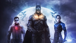 Batman, Superheroes, Digital Art, Artwork, Red Hood, Nightwing, 4K wallpaper