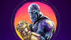 Thanos, Superheroes, Digital Art, Artwork, Supervillain, 4K wallpaper