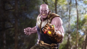 Thanos, Superheroes, Digital Art, Artwork, Supervillain, 4K wallpaper
