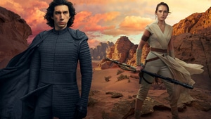 Kylo Ren, Rey, Movies, Star Wars, 4K wallpaper