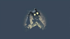 The Iron Giant, Artist, Artwork, Digital Art, Minimalism, 4K wallpaper
