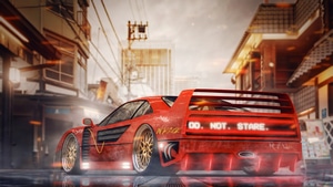 Ferrari F40, Ferrari, Cars, 4K wallpaper