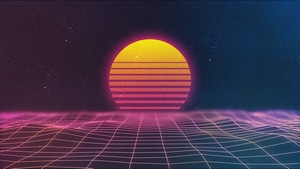 Retro, Abstract, 4K wallpaper