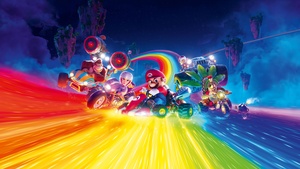 The Super Mario Bros. Movie, Movie poster, Princess Peach, Mario, Toad, 2023 Movies, Animation movies, 4K wallpaper
