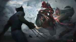 Deadpool, Superheroes, Artwork, Digital Art, 4K wallpaper