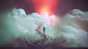 Artist, Artwork, Digital Art, Clouds, 4K wallpaper