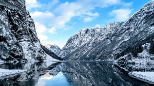 River, Nature, Norway, 4K wallpaper