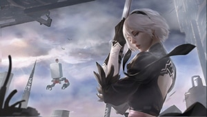 Nier Automata, Games, Artist, Artwork, Digital Art, Artstation, 4K wallpaper