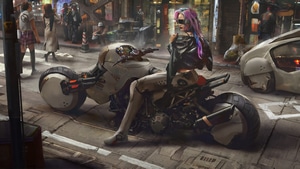Cyberpunk, Artist, Artwork, Digital Art, Artstation, 4K wallpaper