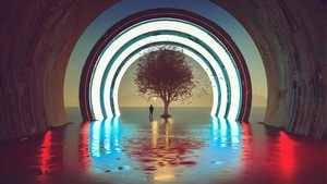 Artist, Artwork, Digital Art, Deviantart, Reflection, 4K wallpaper