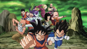 Dragon Ball Super, Goku, Vegeta, Frieza, Gohan, Piccolo, 4K wallpaper