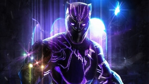 Black Panther, Superheroes, Artwork, Digital Art, 4K wallpaper