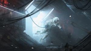 Astronaut, Artist, Artwork, Digital Art, Deviantart, , 4K wallpaper
