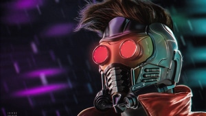 Star Lord, Superheroes, Artstation, 4K wallpaper