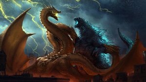 Godzilla King Of The Monsters, 2019 Movies, Movies, Godzilla, Poster, Artstation, Dragons, Dragon, 4K wallpaper
