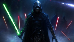 Star Wars, Lightsaber, Artist, Artwork, Digital Art, 4K wallpaper