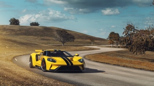 Ford Gt, Ford, 2019 Cars, , Yellow, 4K wallpaper