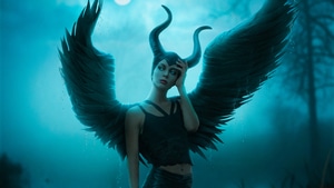 Maleficent, Movies, Cosplay, Behance, 4K wallpaper