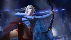 Supergirl, Superheroes, Artist, Artwork, Digital Art, 4K wallpaper