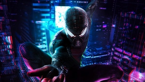 Spiderman, Superheroes, Cyberpunk 2077, Games, Deviantart, 4K wallpaper