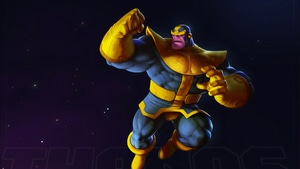 Thanos, Superheroes, Digital Art, Artwork, Artstation, Supervillain, 4K wallpaper