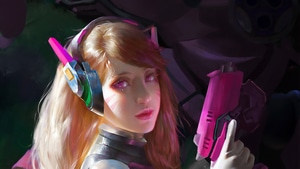 Dva Overwatch, Overwatch, Games, 4K wallpaper