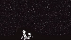 Calvin And Hobbes, Comic, Cartoons, 4K wallpaper