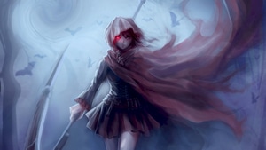 Ruby Rose Rwby, Rwby, Ruby Rose, Anime, Artist, Digital Art, Artwork, 4K wallpaper
