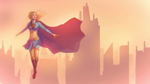 Supergirl, Superheroes, Artist, Artwork, Digital Art, 4K wallpaper