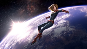 Captain Marvel, Superheroes, Artwork, Art, 4K wallpaper