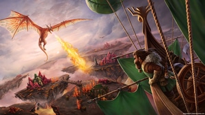 Driftland The Magic Revival, 2019 Games, Games, Dragon, 4K wallpaper