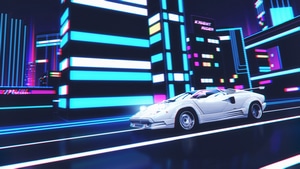 Lamborghini Countach, Retro, Cars, Lamborghini, Artist, Artwork, Digital Art, 4K wallpaper