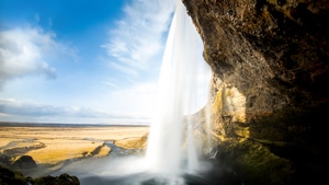 Waterfall, Nature, 4K wallpaper